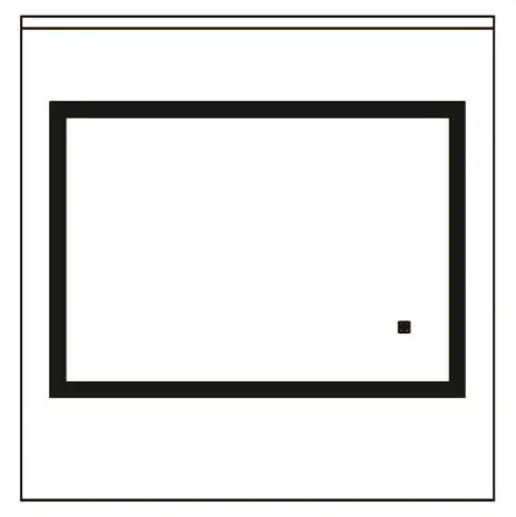 sycamore Lighting SY9104 Stockholm LED Bathroom Mirror Demister fig 8