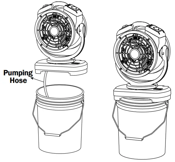 XPOWER FC-125B Rechargeable Cordless Air Circulator - 5