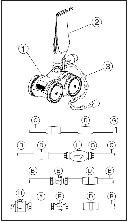 PENTAIR LL505G Kreepy Krauly Legend Pressure-Side Pool Cleaner 01