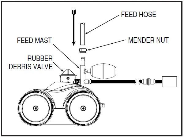 PENTAIR LL505G Kreepy Krauly Legend Pressure-Side Pool Cleaner 09