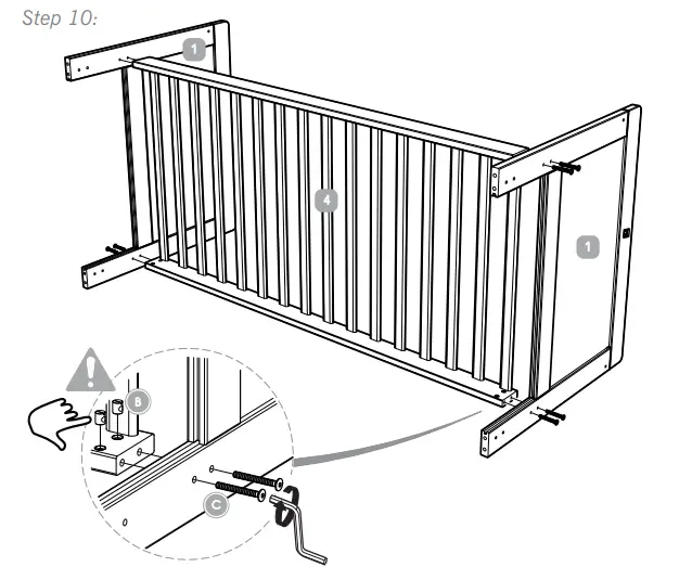 Silver Cross 220406 Devon Cot Bed fig (13)