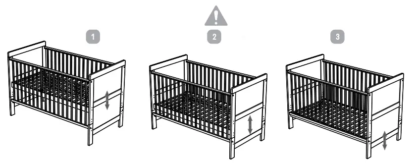 Silver Cross 220406 Devon Cot Bed fig (4)