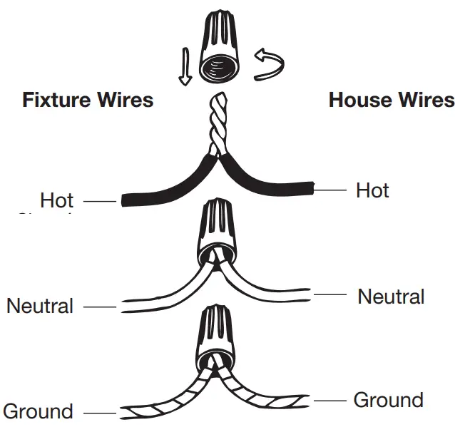 GOLDEN LIGHTING 0309-FM Crawford 1 Light 12 inch Brushed Instruction Manual Assembly Instructions