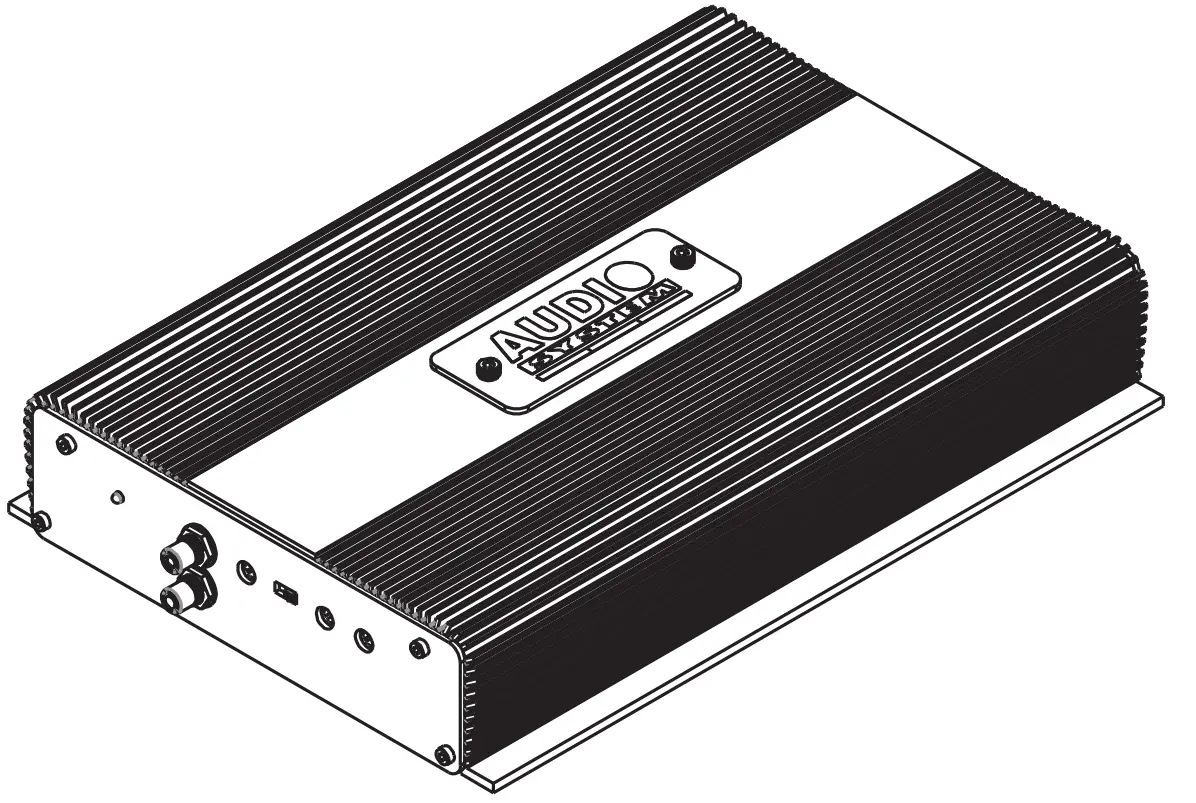 AUDIO SYSTEM AS Competition Amplifiers Dimensions