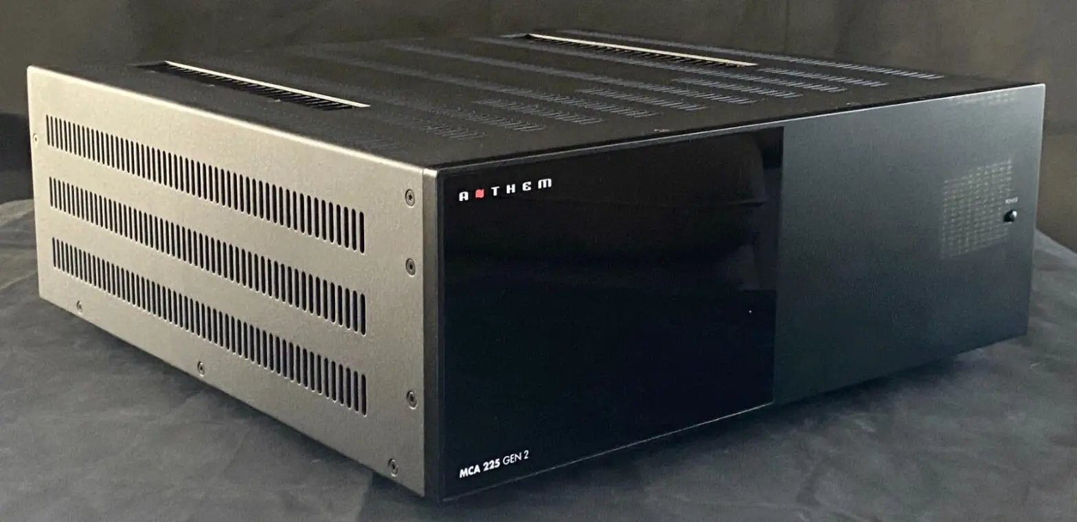 Anthem Mca 225 Gen 2 2-channel Power Amplifier Instruction Manual