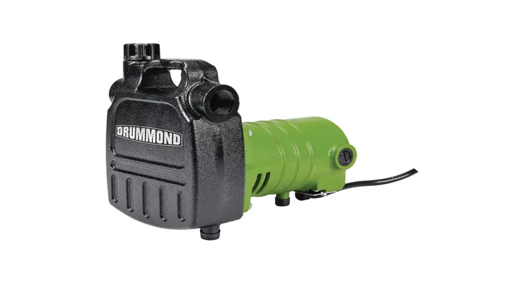 Drummond 63316 Non-submersible Transfer Pump Owner's Manual