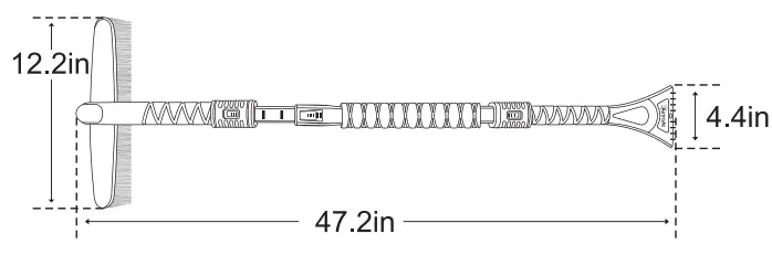AstroAI Snow Brush - Fig 1