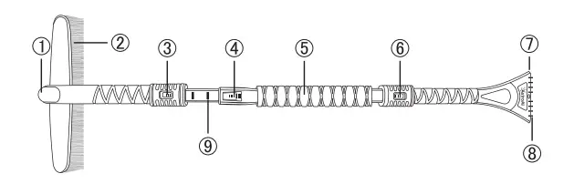 AstroAI Snow Brush - Fig 2