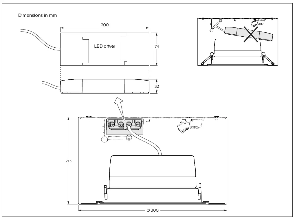 PHILIPS DN570C Surface Luxspace Downlight 3