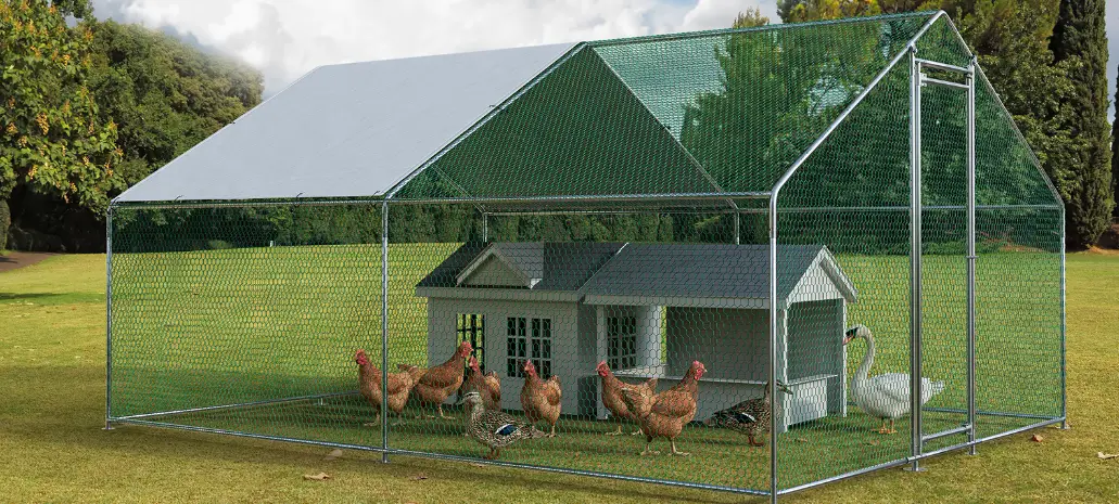 Tidoin Qcl-ydw8-002 6x3x1.95m Large Chicken Coop Owner's Manual Tidoin Qcl-ydw8-002 6x3x1.95m Large Chicken Coop Owner's Manual