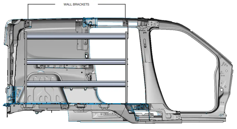 RANGER DESIGN P4 RA60 3 60 Steel Shelving Unit  3 Shelves - Handle with care.