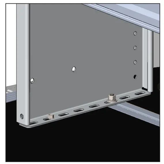 RANGER DESIGN P4 RA60 3 60 Steel Shelving Unit  3 Shelves -PHASE 17