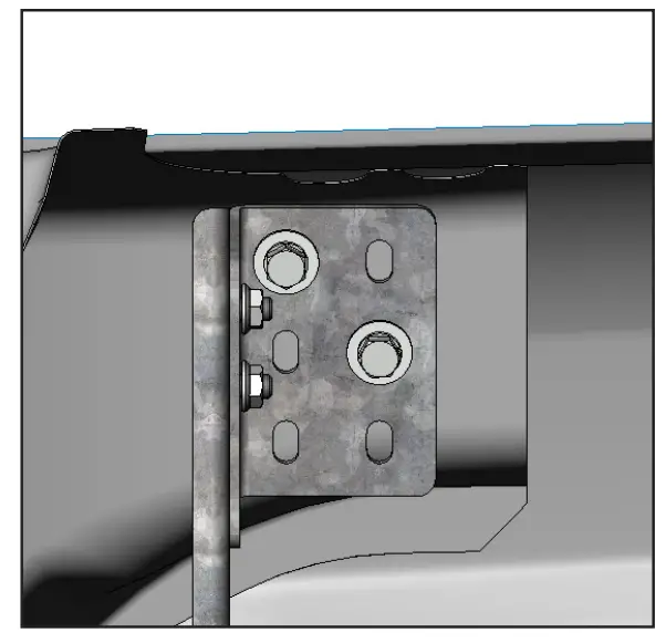 RANGER DESIGN P4 RA60 3 60 Steel Shelving Unit  3 Shelves -PHASE 19
