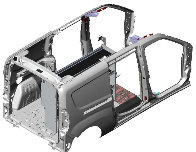 RANGER DESIGN P4 RA60 3 60 Steel Shelving Unit  3 Shelves -PHASE 7