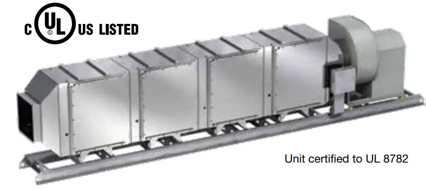 ACCUREX Grease Trapper Kitchen Exhaust Pollution Control Unit