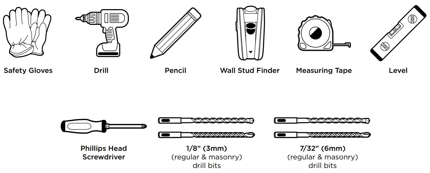 Koala Kare KB311-SSWM Surface-Mounted Baby Changing Station - Tools Needed