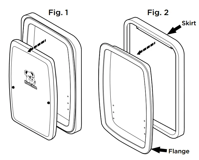 Koala Kare KB311-SSWM Surface-Mounted Baby Changing Station - fig 1