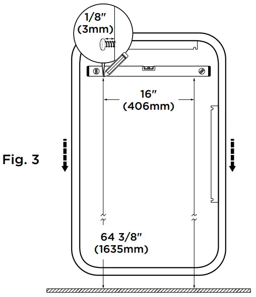 Koala Kare KB311-SSWM Surface-Mounted Baby Changing Station - fig 2