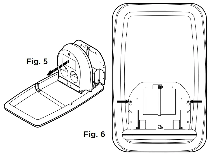 Koala Kare KB311-SSWM Surface-Mounted Baby Changing Station - fig 4