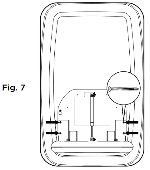 Koala Kare KB311-SSWM Surface-Mounted Baby Changing Station - fig 5