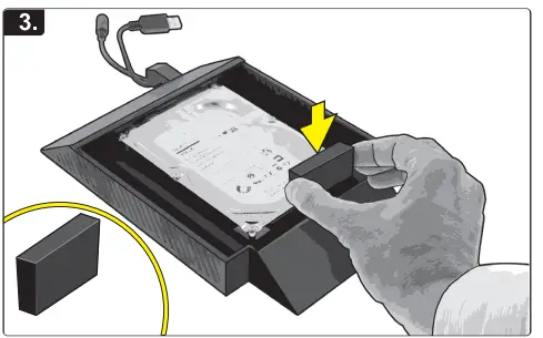 Nyko 83223 Data Bank Hard Drive Enclosure Upgrade Dock (3)