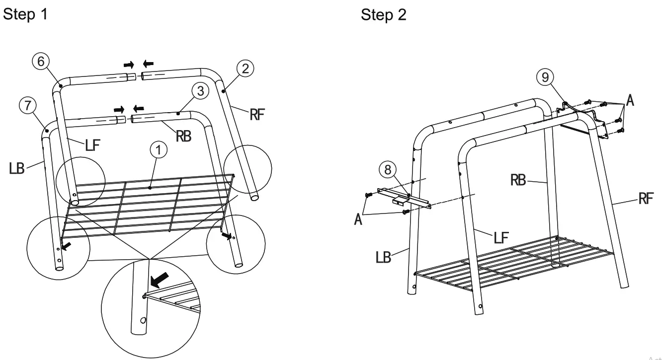 Royal Gourmet CC1830S Offset Smoker Charcoal Grill - 4