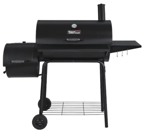 Royal Gourmet CC1830S Offset Smoker Charcoal Grill - qr code