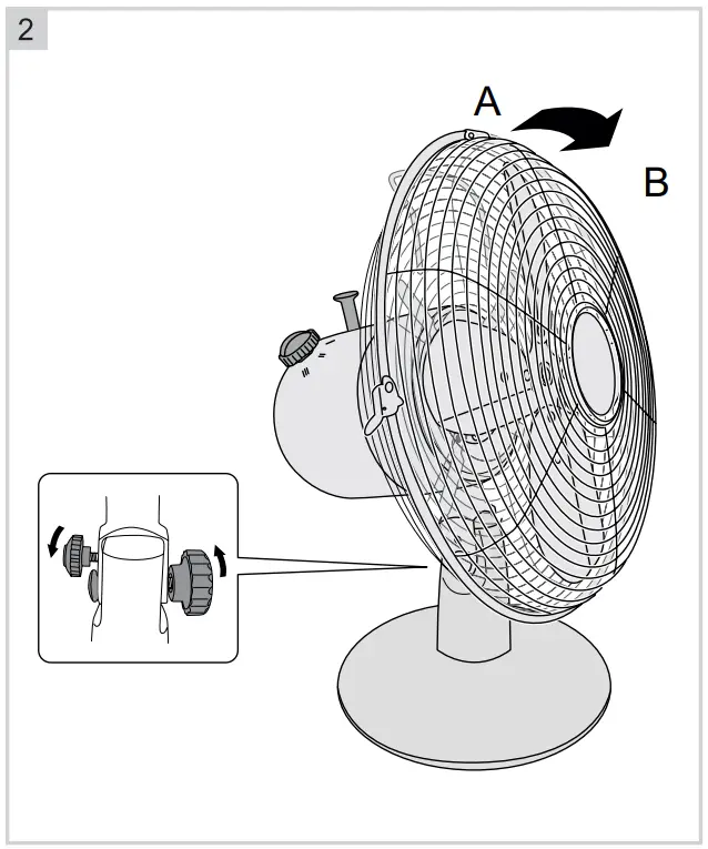 besTRON DFT35Z Retro Desk Fan - FIGURE 2