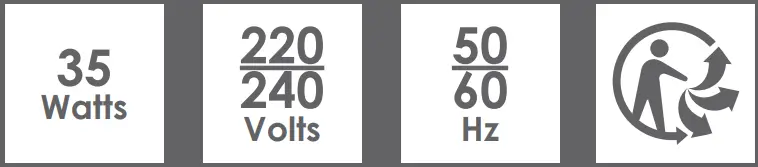 besTRON DFT35Z Retro Desk Fan - ICON 2