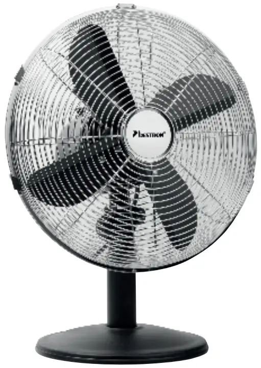 besTRON DFT35Z Retro Desk Fan