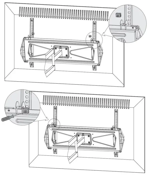 Installing the antiskid blocks