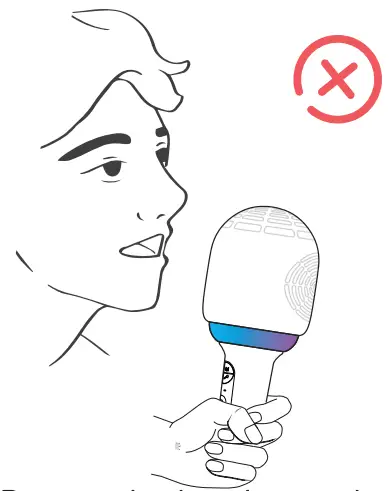 fifine E2 Mini Microphone Handheld Kids Microphone Wireless Karaoke Microphone - FIG 14