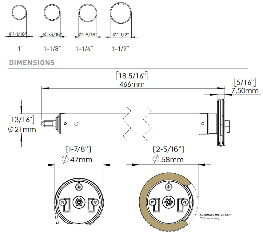 AUTOMATE 5V Zero Li-ion EQ 0.5 Battery Powered Motor - 1