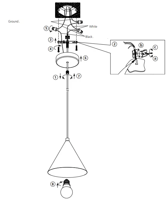 EGLO 99591A NARICES Pendant Light fig 2