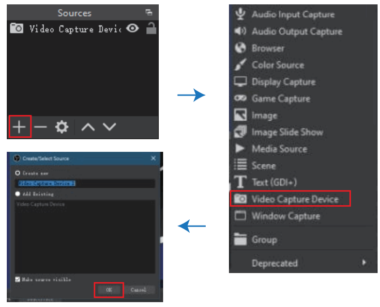 VigilLink VLUC USB34K 4K60 downscale to 1080p60 and to USB3.0 Video Capture - Operation Instructions