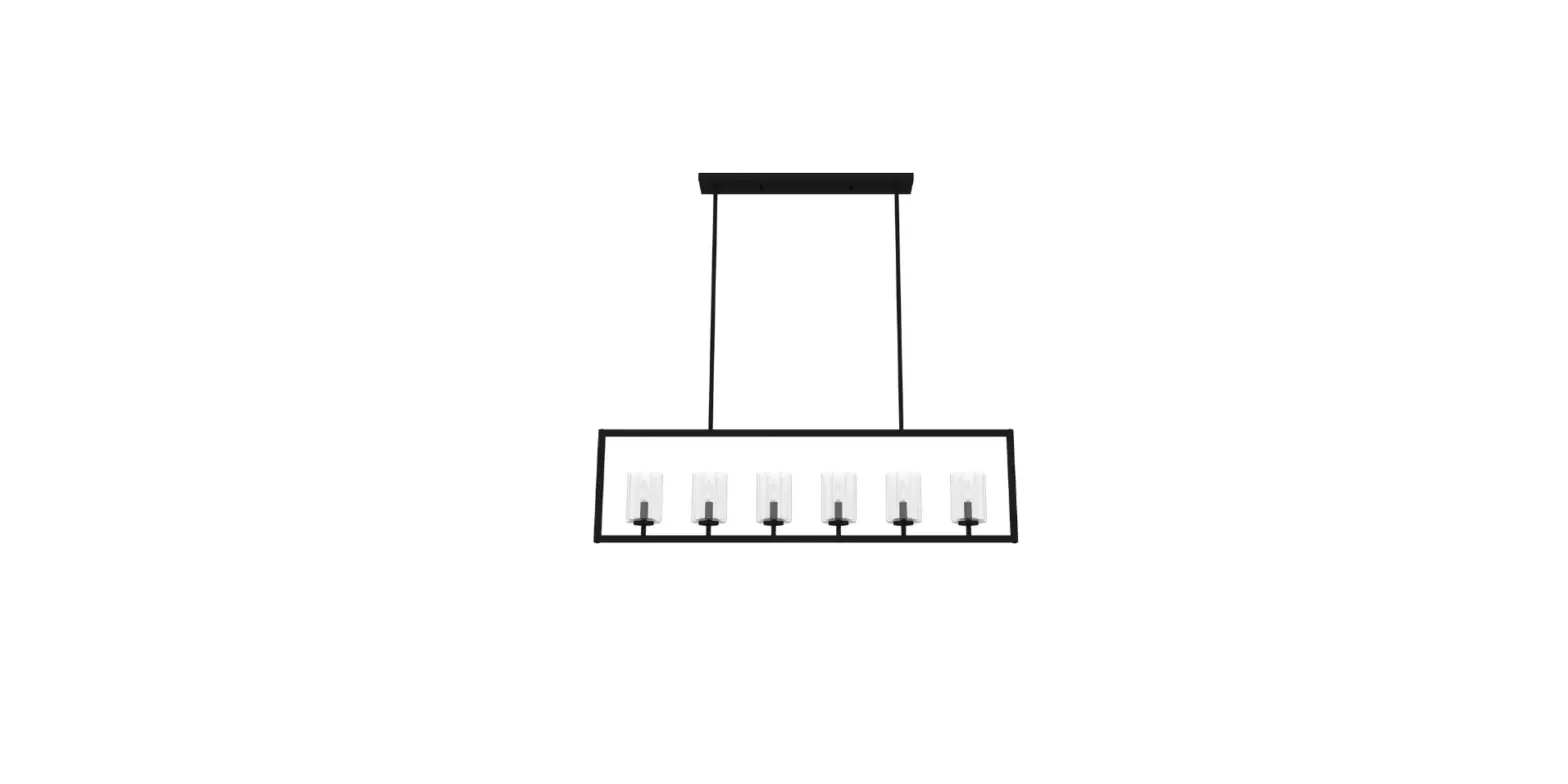 Hunter 19548 6 Light Linear Chandelier Instruction Manual Hunter 19548 6 Light Linear Chandelier Instruction Manual