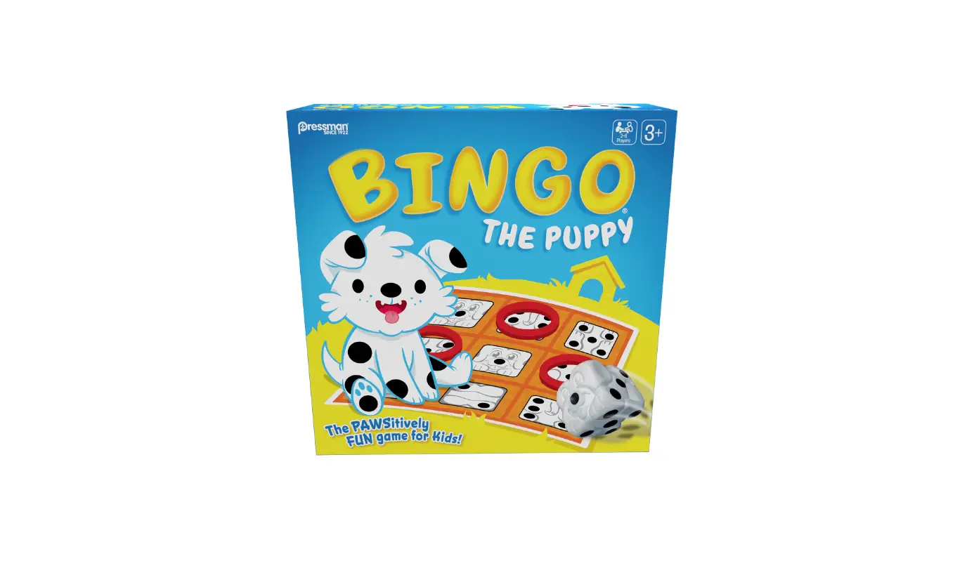 Pressman Bingo The Puppy 6 Bingo Game Cards Kids Games Instructions Pressman Bingo The Puppy 6 Bingo Game Cards Kids Games Instructions