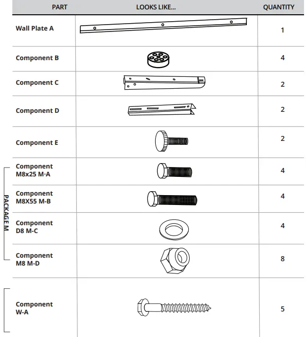 MRCOOL MB176 Mini-Split Condenser Mounting Bracket-fig3