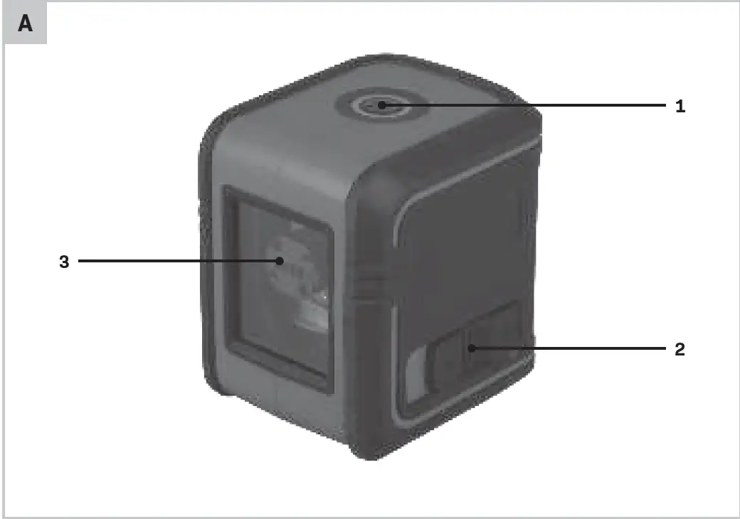 VONROC LL501DC Cross Line Laser 01