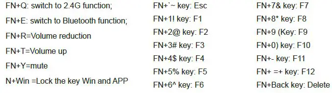 HXSJ L500 BT5.0+2.4G Dual-mode Wireless Keyboard-1