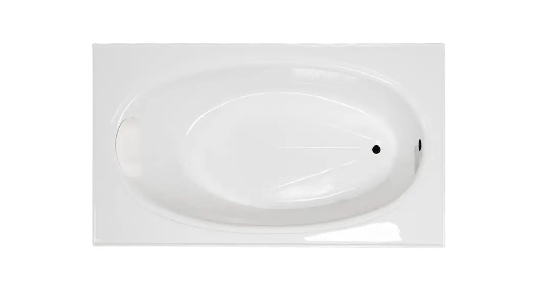 Laurel Mountain 4272ewa528 Everson 2 42-in W X 72-in L Biscuit Acrylic Oval User Manual