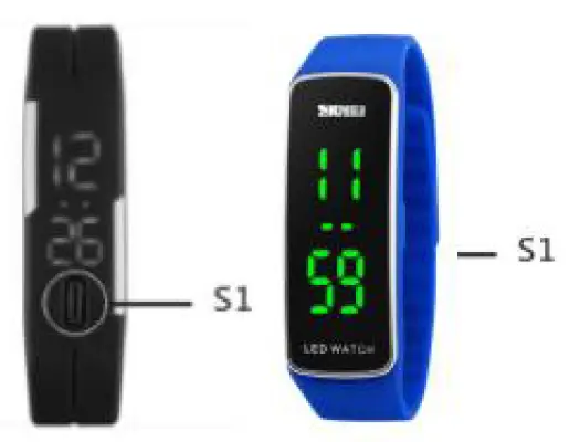 SKMEI 1265 LED Watch 1