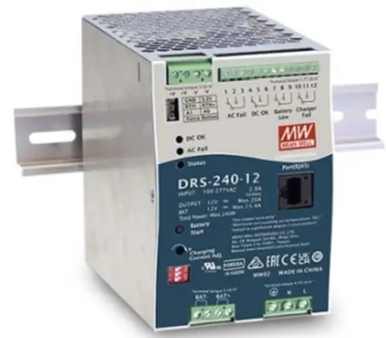 MEAN-WELL-DRS-240-Series-240W-All-In-One-Intelligent-Security-Power-Supply-PRODUCT