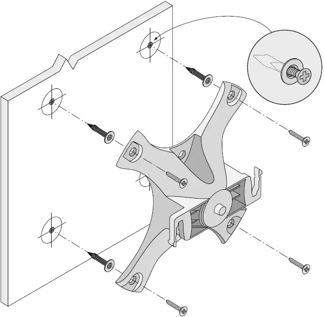 Aruba-AP-220-MNT-W1-Wall-Mount-Kit-fig-1