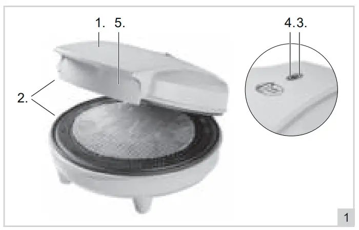 bESTRON AWCM700 Cone Vending Machine - fig