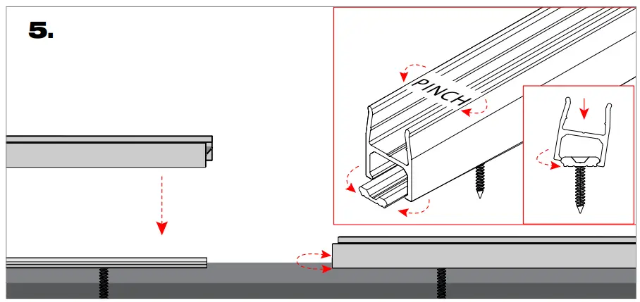 Pvc Mount Channel