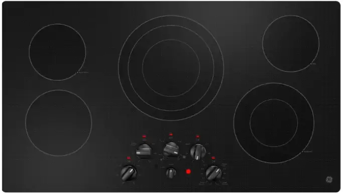 GE-APPLIANCES-36-Inch-Built-In-Knob-Control-Electric-Cooktop-product-image