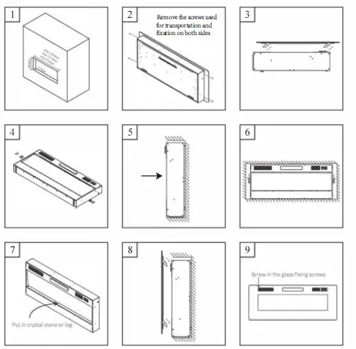 EF2000-Series-Electric-Fireplace-with-RemoteControl-4