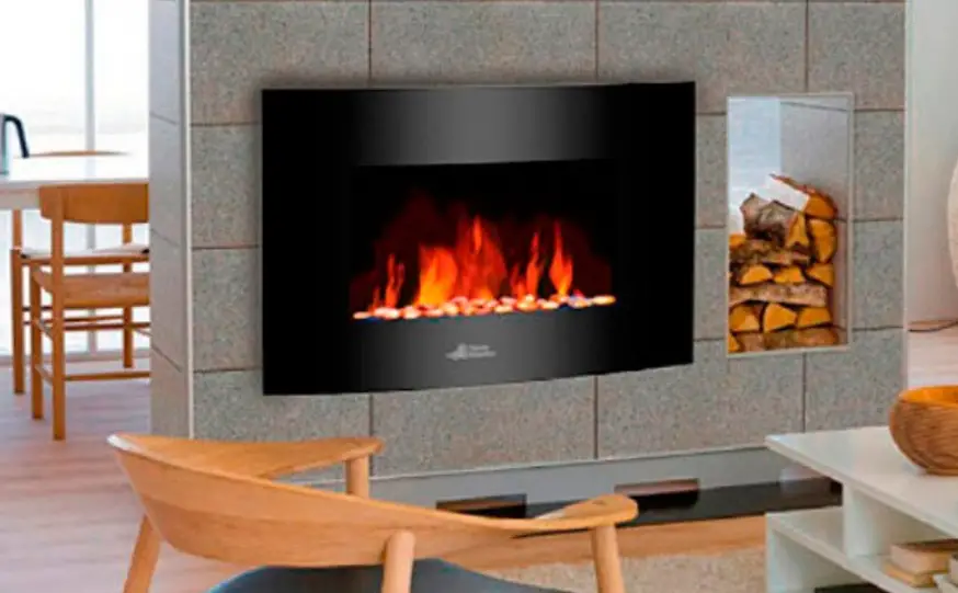 Ef2000 Series Electric Fireplace With Remote Control Instruction Manual