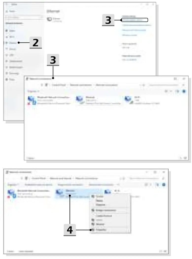 MSI Modern 15 A11ML-441NL Laptop - following DNS server1